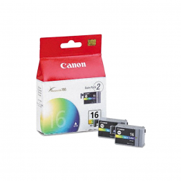 Canon 2 x cartucho de tinta tri-color BCI-16