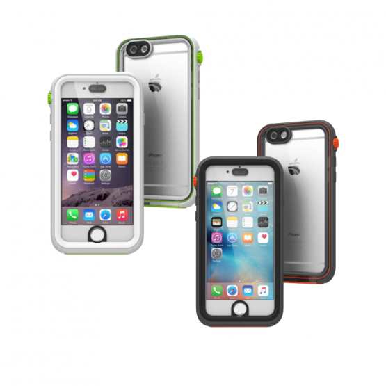 Catalyst funda waterproof para Iphone 6/6s (negro y naranja/blanco y verde)