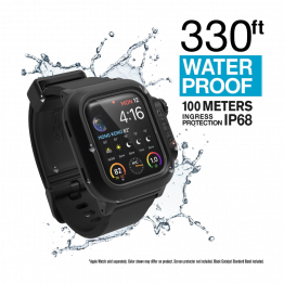 Catalyst carcasa de proteccion Apple Watch Series SE, 6, 5 & 4 40mm Negro resistente al agua